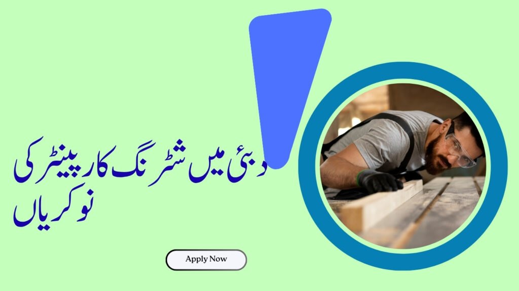 SHUTTERING CARPENTER Jobs in Dubai